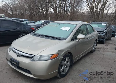 2008 Honda Civic Ex из США, поврежденный, VIN 1HGFA16818L043204